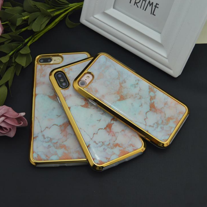 Комплектовани два в едно iPhone за Plus Marble, кап-гел case iphone EX фабрика